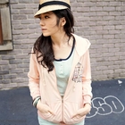 OrangeBear - Printed Hooded Zip Jacket