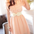 Tokyo Fashion - Bow-Accent Elastic Belt