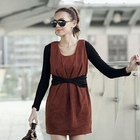 PUFFY - Bow-Waist Tank Dress