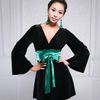 Nabi - Velvet & Satin Kimono Blouse