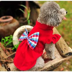 Pet Sweetie - Bow Detail Dog Dress Pet Sweetie - Bow Detail Dog Dress
