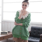 CatWorld - V-Neck Nubby Cardigan