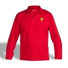 Act Gear - [Men] Ferrari Scudetto Long-Sleeve Polo Shirt