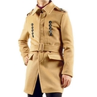 Purplow - Fly Front Belted Coat