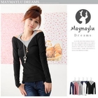 Maymaylu Dreams - Inset Halter V-Neck Cotton Top