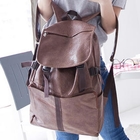 Fashion Lady - Faux-Leather Backpack