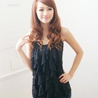 F-DNA - Ruffled Tank Top