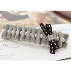 Fit-to-Kill - Raffles Pearl And Ribbon Hairpin -Gray