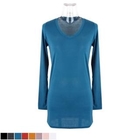 TIME/X9 - V-Neck Long-Sleeve T-Shirt