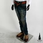 Purplow - Washed Distressed Jeans