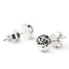 MBLife.com - Disco Ball earring (9mm) 14K/586 White Gold