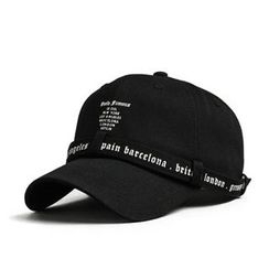 Ohkkage - Lettering Baseball Cap Ohkkage - Lettering Baseball Cap