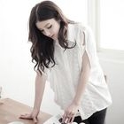 D.P-Shop - Off-Shoulder Linen Blouse