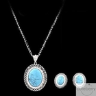 Cuteberry - Set: Jeweled Pendant + Earrings