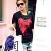 REDOPIN Sweetheart Print T-Shirt