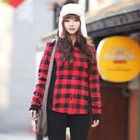 Jean Stone - Knit Panel Side Check Shirt