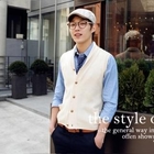 Groove9 - Shawl-Collar Knit Vest