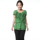 O.SA - Frilled Chiffon Top
