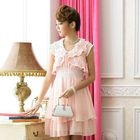 JK2 - Strapless Jeweled Layered Cocktail Dress
