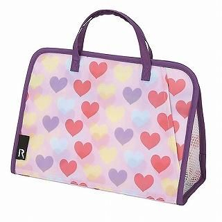Heart Print Cosmetic Bag [ROOTOTE SPAROO - Pattern-E]