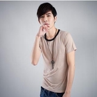 Sha 2 Shop - Striped Scoop Neck Short-Sleeve Tee
