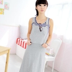 59 Seconds - Suspender Maxi Dress with Hood