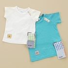 Youpi - Raglan-Sleeve Tee With Detachable Patchwork Pocket