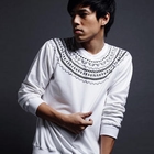 MR.PARK - Brushed Fleece Pattern Pullover