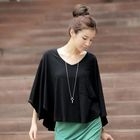 CLICK - Sheer Back Cape Top