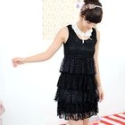 59 Seconds - Tiered Lace Tank Dress