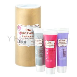 Total Hand Care Kit (4 items): Lavender Hand Cream 30ml + Rose Hand Cream 30ml + White Moss Hand Cream 30ml + Case Total Hand Care Kit (4 items): Lavender Hand Cream 30ml + Rose Hand Cream 30ml + White Moss Hand Cream 30ml + Case