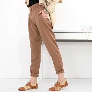 Pleated Waistband Pants Pleated Waistband Pants