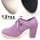 Marcella - Faux-Suede Pumps