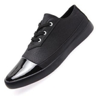 BSQT - Lace-Up Patent Panel Sneakers