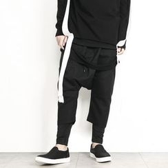 Rememberclick - Inset Leggings Harem Pants Rememberclick - Inset Leggings Harem Pants