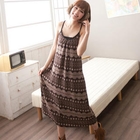 CatWorld - Sleeveless Patterned Midi Dress