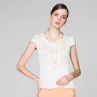 O.SA - Chiffon-Layered Print Top