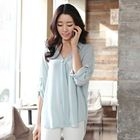 STYLEKELLY - Tabbed Sleeve Shirt