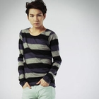 deepstyle - Striped Knit Top