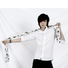 Rememberclick - Set: 3/4 Sleeve Shirt + Skull Print Scarf