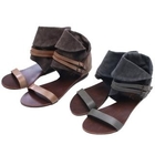 BENGGIRL - Folded Ankle Sandals