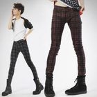 deepstyle - Plaid Skinny Pants