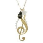 MyLittleThing - Gold Musican's Necklace