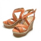 Moscova - Cross-Strap Platform Wedges