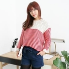 LORIKEET - Striped Cable-Knit Top