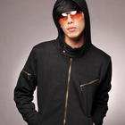 Men SP - Zip-Detail Hood Jacket