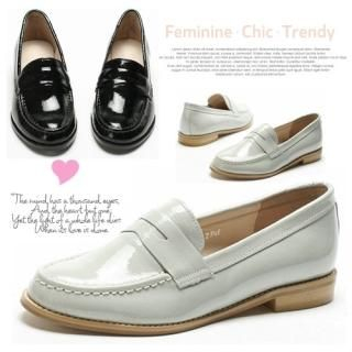 Genuine Leather Patent Loafers Genuine Leather Patent Loafers