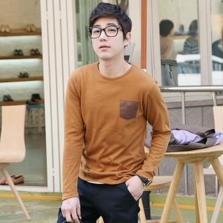 Pocket-Accent Knit Top