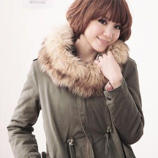 Faux-Fur Trim Parka Faux-Fur Trim Parka