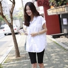 LORIKEET - Cuff-Sleeve Pocket-Front Shirt